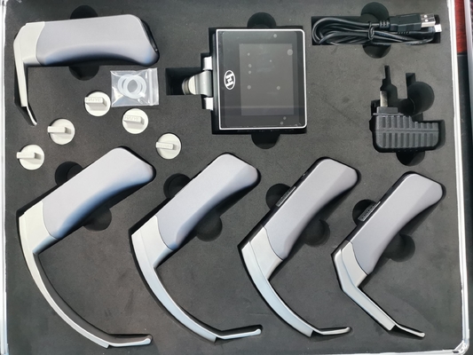성인들 마취를 위한 32GB USB 입력 의학 외과적 가지고 다닐 수 있는 후두경 12v 항공로 삽관