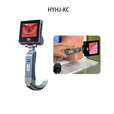 70도 Hyperangulated 성문 시각화를 가진 CMOS 삽관법 소형 영상 후두경