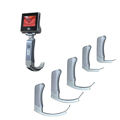 CMOS 3.5 인치 LCD 재사용할 수 있는 영상 후두경 1200*1600px 해결책 영상 삽관법