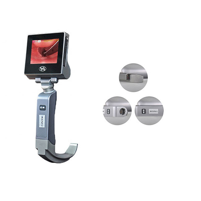 3 인치 LCD 재사용할 수 있는 엄밀한 영상 후두경 5개의 잎을 가진 영상 후두경