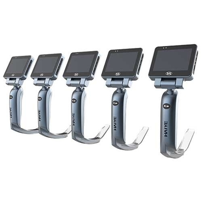 3″HD LCD 화면 디스플레이 비디오 후두경 5+3 일회용 후두경 블레이드